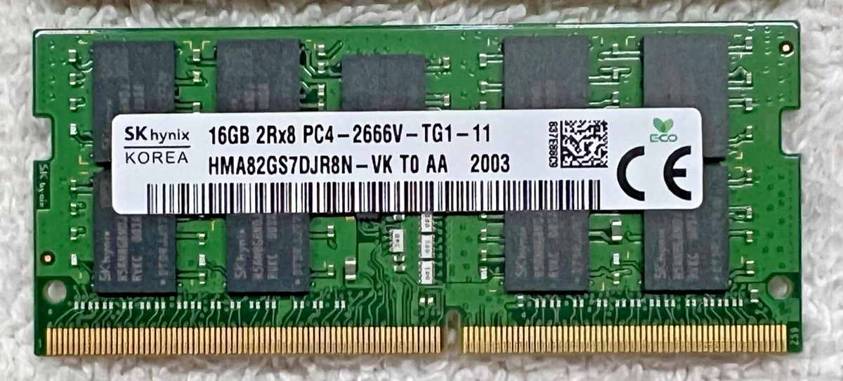 PC4-21300 (DDR4-2666) Bus Speed SO-DIMM Computer Memory (RAM) 16