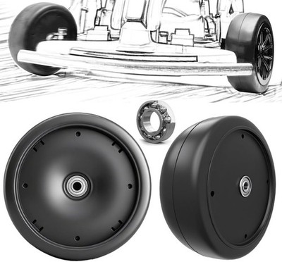 2 Pack 11''/28CM Nylon Larger Rear Tires for Power Wheels Electric 11'' tires