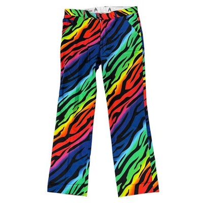 Royal and Awesome Mens Golf Pants Wild Ones Animal Print Golf
