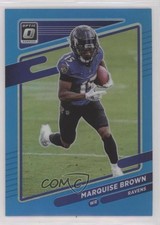 2021 Panini Donruss Optic Aqua Prizm 139/299 Marquise Brown #126 0us8