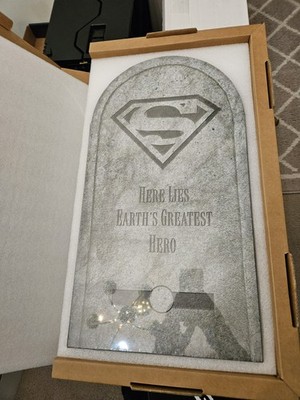 Death Of Superman Absolute Edition HC Tombstone DM SEALED ORIGINAL PACKAGING
