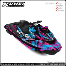Graphics kit for SEA DOO RXP X 300 325 2021-2026  Decal kit Sticker  W34