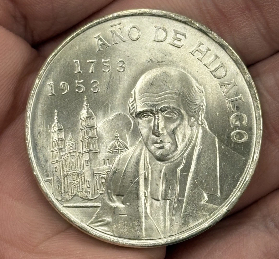 5 Pesos 1953 Silver Mexican Coins (1905-Now) for sale | eBay