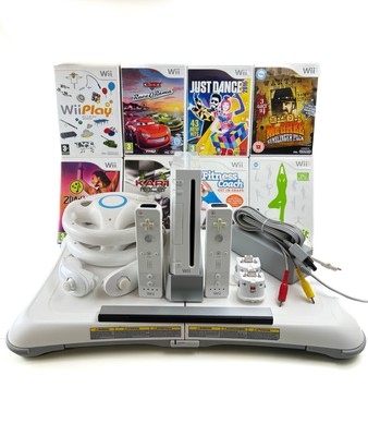 Nintendo Wii Konsole Bundle - Weiß - mit Spielen & Balance Board
