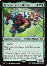 Groundchuck  Dirtbag 115 Normal  NM - Teenage Mutant Ninja Turtles MTG