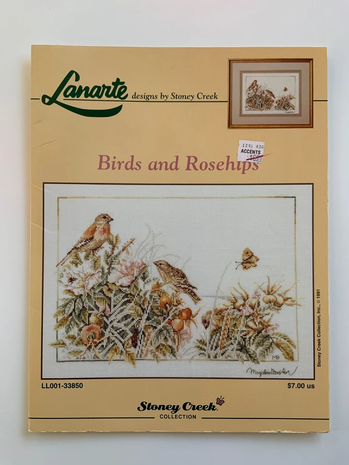 Lot Of 8 Cross Stitch Leisure Arts Cross My Heart Patterns Flowers, Birds, Dress - Image 3 of 4
