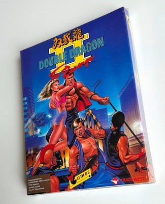 NEW NEU :: AMIGA :: Double Dragon II 2,  1989   rare & SEALED Commodore Game CiB