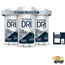Extra Strength Clinical Solid Antiperspirant, 72-Hour Sweat  Odor Protection...