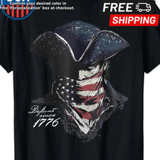 100% Made in USA, 180g Defiant Since 1776 T-Shirt