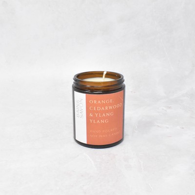 Bain & Savon Sojawachskerze - Orange, Zedernholz & Ylang Ylang - 180ml