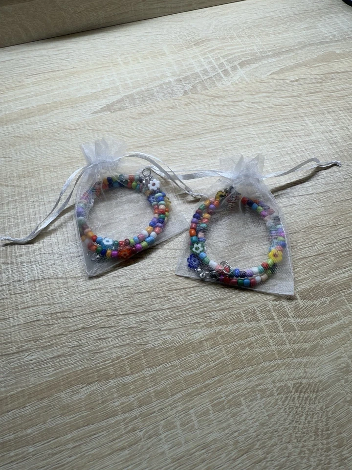 Collana amicizia (filo in acciaio inox regolabile) - Immagine 4 di 4