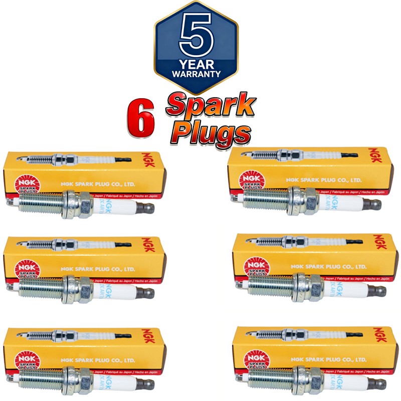 Set of 6 NGK 6799 Spark Plugs LZKAR7A for REA8MCX REA8MCL REA8MC REA6MC