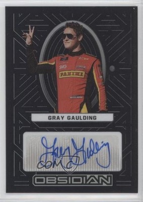 2023 Panini Chronicles Obsidian Signatures Gray Gaulding #GG Auto 7m3