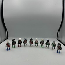 PLAYMOBIL People Skeleton Ghost Pirate Figures 10 Pc Vintage Lot
