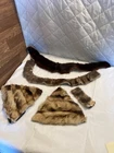 Mink Fur Pieces Neck Scarf / Accessories Vintage 5pc. REAL Fur