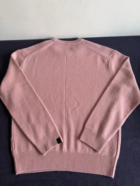 NWT $468 Rag And Bone Men’s Pullover Downing 100% Cashmere Crew Neck Sweater S - Image 4 of 4