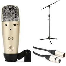 Behringer C-3 Dual-diaphragm Condenser Microphone with Stand and Cable