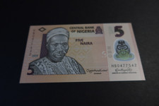 NIGERIA 2009 POLYMER ISSUE-5 NAIRA P38p? DATED 2025 - EXCELLENT UNC