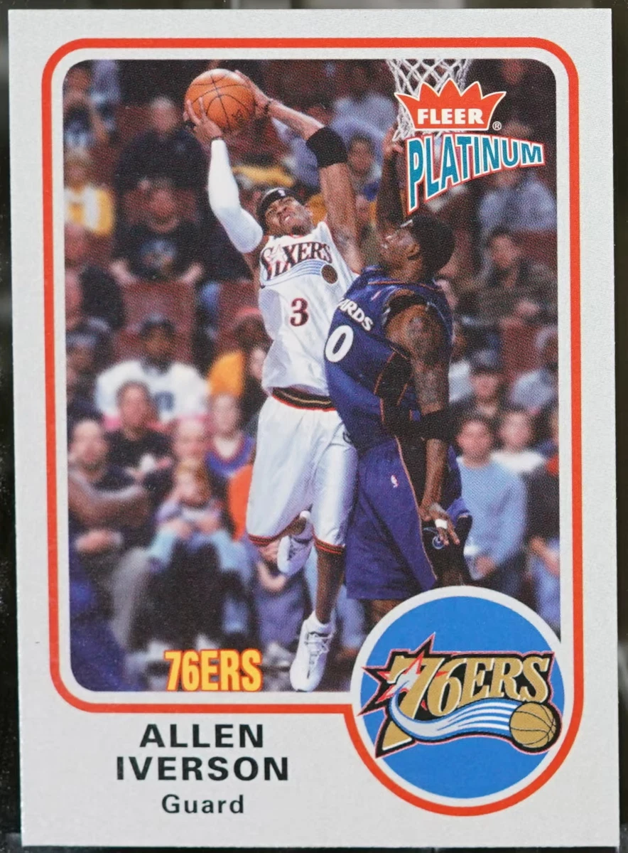 Fleer Allen Iverson Basketball 2002-03 Season Sports Trading Cards
