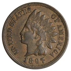 1897 Indian Head Cent AU *BHN*