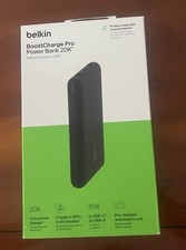 Image of Belkin BoostCharge Pro Power Bank 20000mAh USB-A C 20K