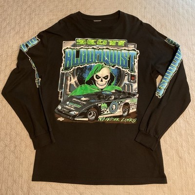 Scott Bloomquist  Dirt Track Racing Long Sleeve Shirt No Weak Links L No Tag