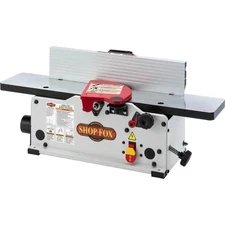Shop Fox Benchtop Jointer 6 Inch 1-1/2Hp Spiral-Style Cutterhead