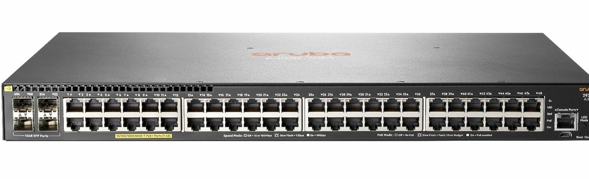 【新品未使用】HPE Aruba 2930F 48G PoE+ 4 SFP HPE Aruba Networking 2930F 48G PoE+ 4SFP Switch | HPE Store US