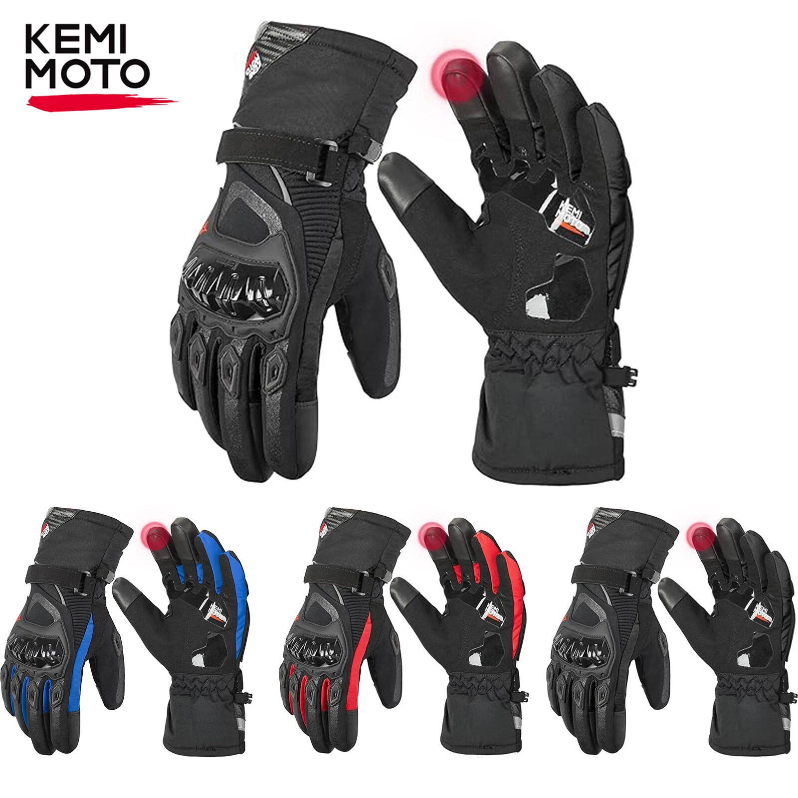 Motorcycle Gloves Windproof Touch Screen Warm Men Women Riding Motos Sport Bike
Opens in a new windo