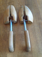 VINTAGE ROCHESTER SHOE TREE WOOD SHOE STRETCHERS 12  