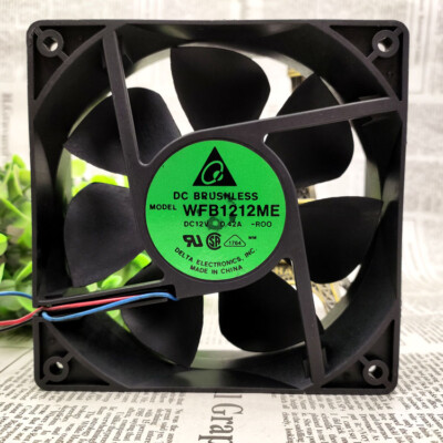 1 pcs Delta WFB1212ME 12038 12V amplifier inverter fan chassis cooling fan