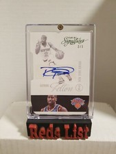2012-13 Signatures Green Die-Cut Auto 3/3 Raymond Felton #115 Knicks 1 of 1