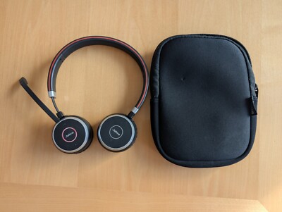 Jabra Evolve 65 SE Wireless Over the Ear Bluetooth Headset/Kopfhörer ohne Dongle