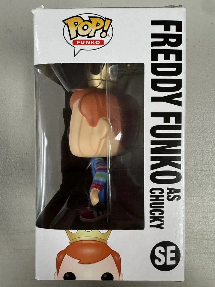 Freddy Funko as Chucky SE ~ Pop Vinyl ~ 5,000 PCS ~ 2019 Box of Fun + HARDCASE - image 3 of 4