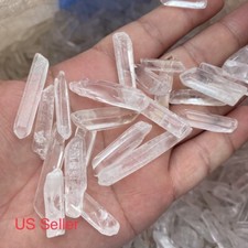 1/4LB Tibet small Lot Natural Clear Quartz Crystal Points Wand Specimen US Gift
