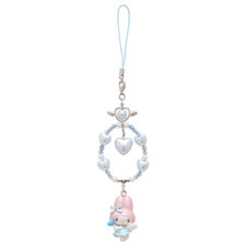 Sanrio Strap Keychain My Melody  Dreaming Angel Light Blue  NEW