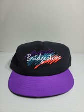 Vtg Splash Bridgestone Adjustable Snapback Hat Embroided Cap 90s Made in the USA
