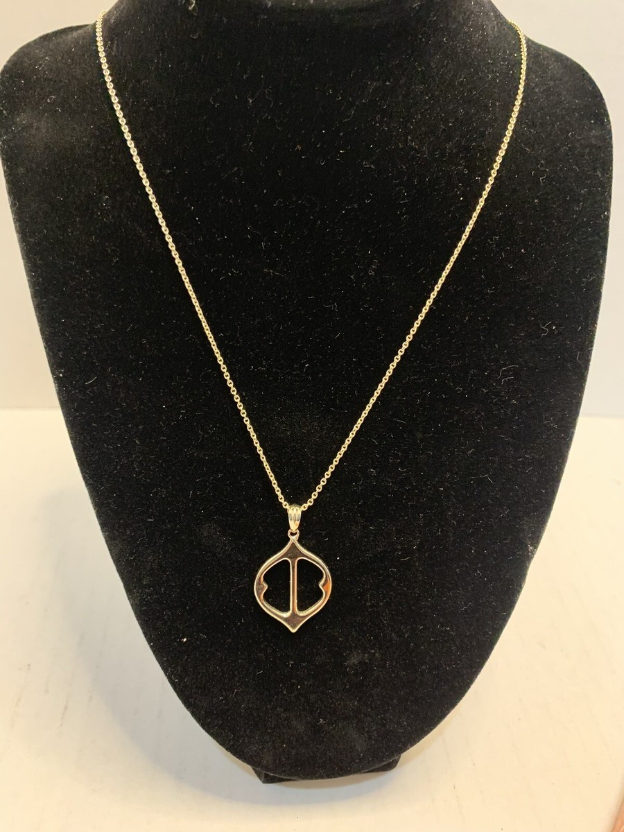 Collier Vintage Signé Estelle Bijoux - Résine Composite, Motif Fleurs - Argenté Et Jaune