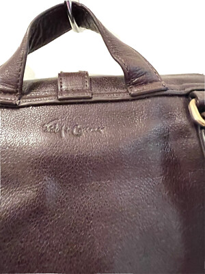 FOLEY+CORINNA FOLDING BACKPACK BROWN PEBBLE LEATHER | eBay display picture 2