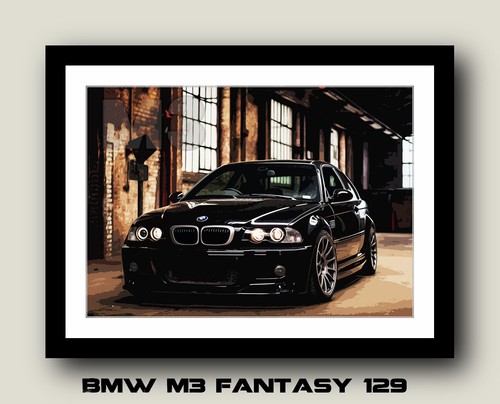BMW M3 - 40 different CAR POSTER PRINT IMAGE A3 A4 or DIGITAL E30 E46 E36 E90 E9 - Picture 37 of 134