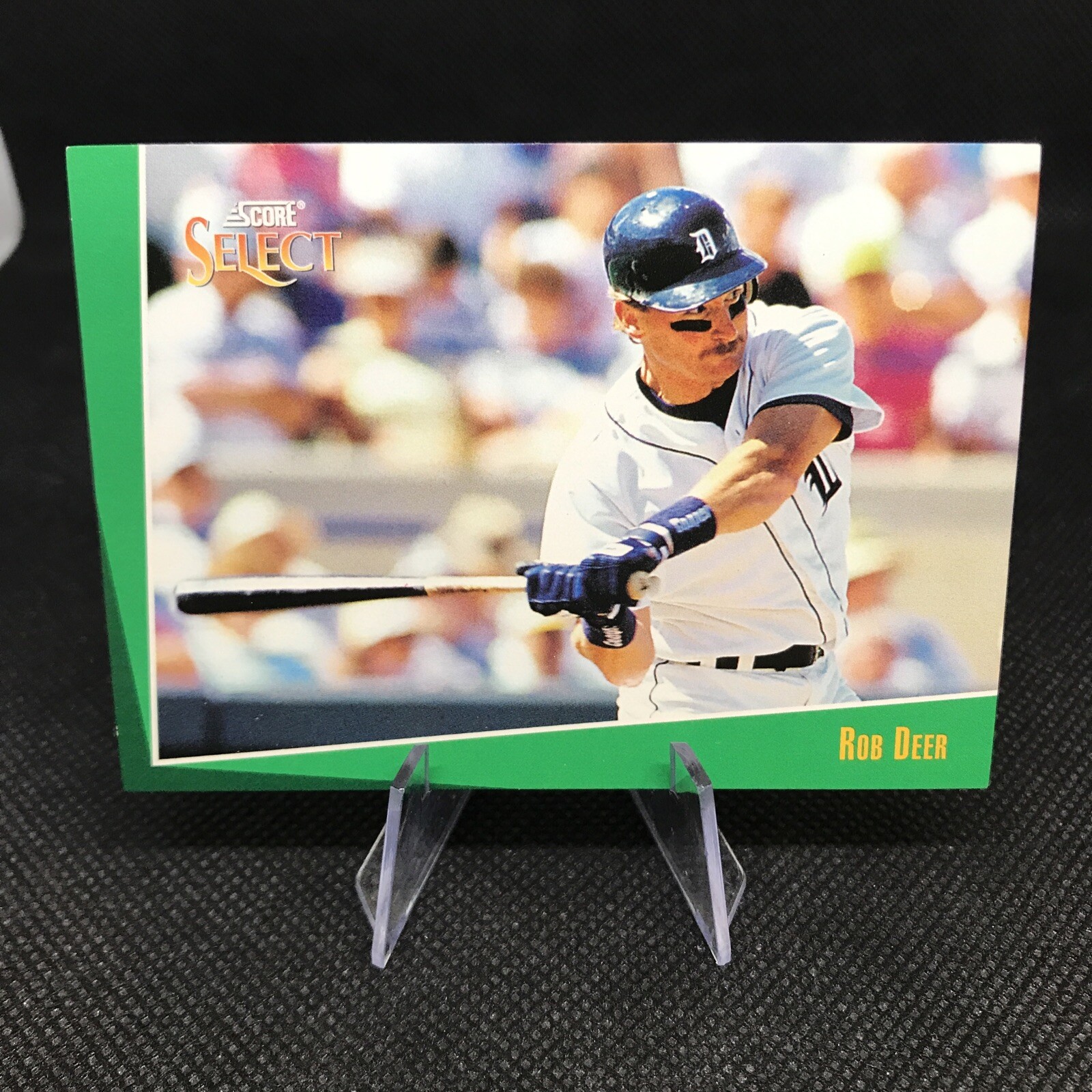 1993 Select Rob Deer Detroit Tigers #186 Baseball Card