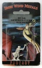 Ral Partha DF-146 Armored Cleric with Mace Player Character Warrior-Priest