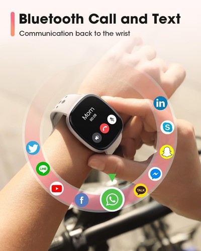 Smart Watch Men Women Fitness Call Text HR SpO2 Waterproof for OnePlus 13 13R - Picture 24 of 29