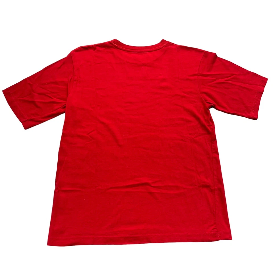 The Children’s Place Boy’s Size Large Red Cotton King Crab White Graphic T-Shirt - Image 3 of 4