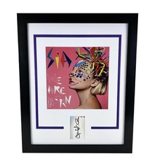Sia "We Are Born" AUTOGRAPH Signed Photo Custom Framed 16x20 Matted Display ACOA