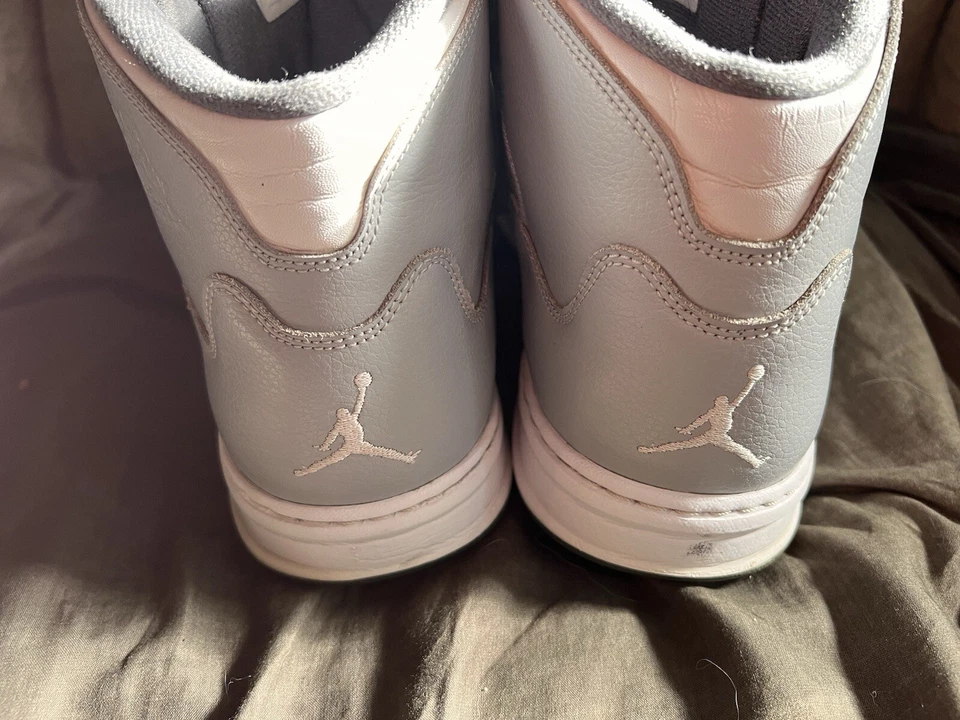 Talla 11 - Jordan V Prime 5 Wolf Gris Blanco Medio🔥 Foto 3 de 4