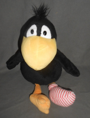 HEUNEC DER KLEINE RABE SOCKE KUSCHELTIER
