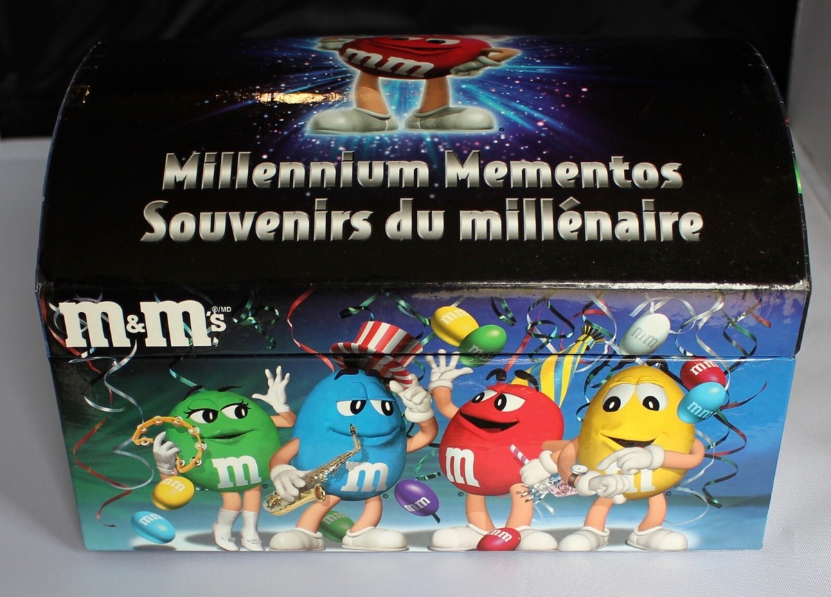 M&M's Candy MILLENNIUM MEMENTOS Red ALARM CLOCK - NIB - 1999 | eBay