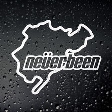 Funny Trackday Car Sticker, Window Bumper Vinyl Decal