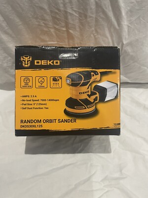 Deko Random Orbit Sander - Used In Box